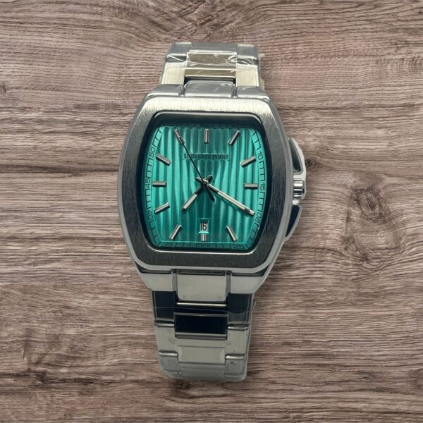 Universe Point Tiffany Blue Dial Watch – Modern Cushion Case with Date