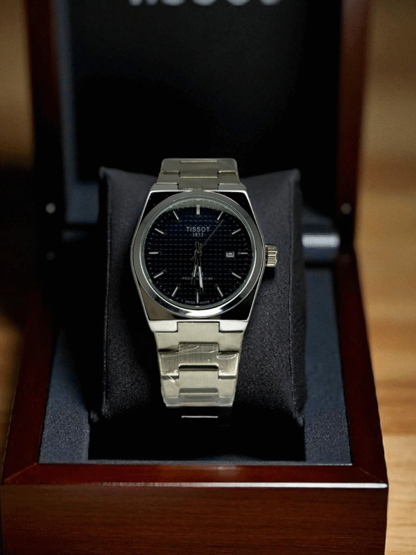 Tissot 1853 Black Dial – Swiss Precision in Classic Black
