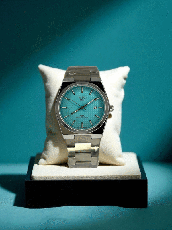 Tissot PRX Powermatic 80 Tiffany Blue