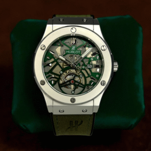 Green Hublot Classic Fusion Aerofusion Chronograph