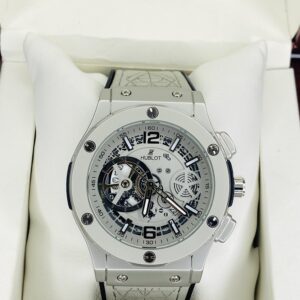 Hublot Big Bang Unico White Skeleton Dial Chronograph